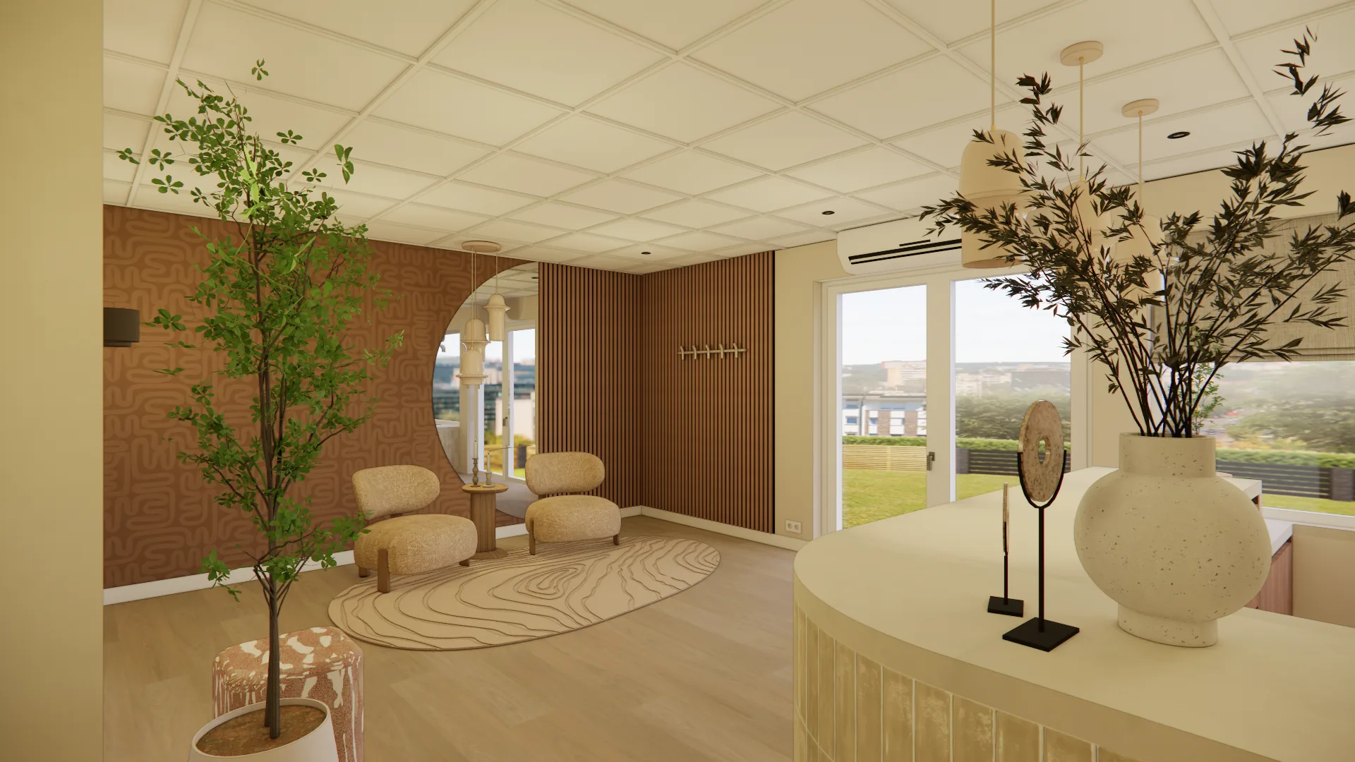 Interieur van Lumi salon